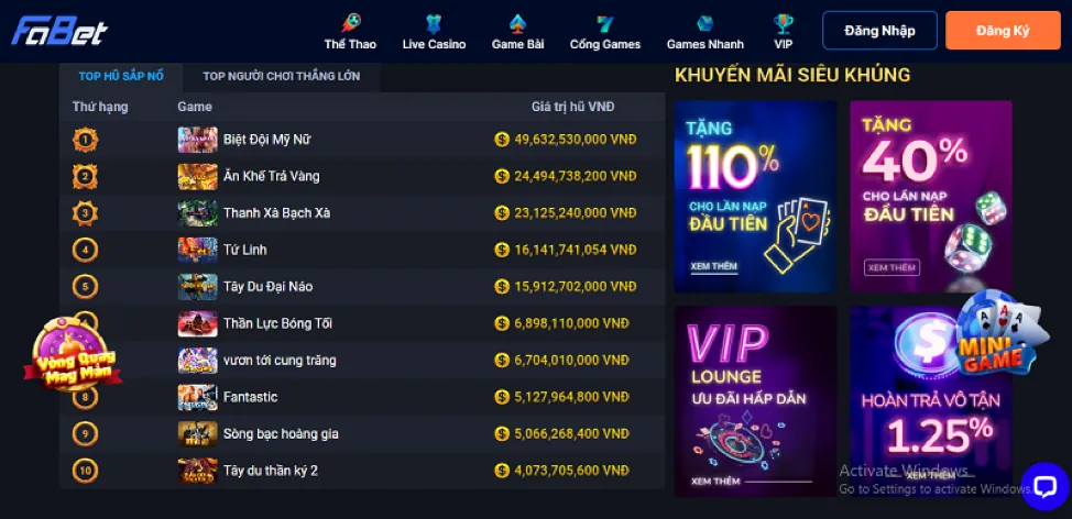 Giải đá gà trực tuyến 79yd win 2026
